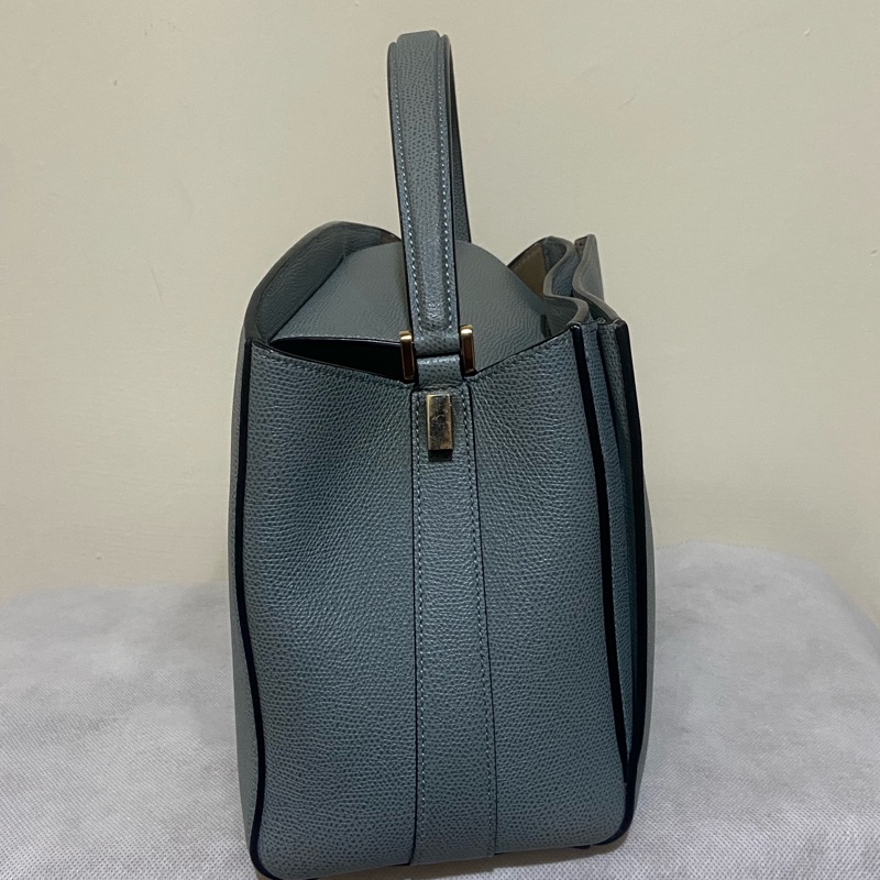 Valextra brera bag 中號 霧霾藍-2