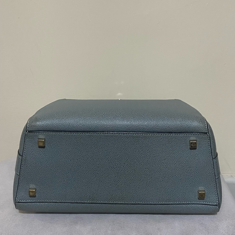 Valextra brera bag 中號 霧霾藍-5