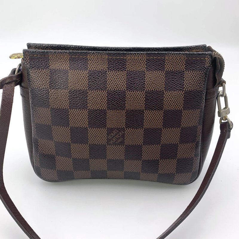 Louis Vuitton 經典棋盤格麻將包，LV，肩背包，單肩包，手提包，隨身包，宴會包，二手真品，正品，現貨，免運-0