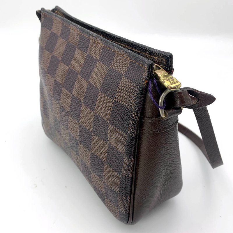 Louis Vuitton 經典棋盤格麻將包，LV，肩背包，單肩包，手提包，隨身包，宴會包，二手真品，正品，現貨，免運-1
