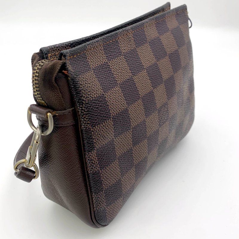 Louis Vuitton 經典棋盤格麻將包，LV，肩背包，單肩包，手提包，隨身包，宴會包，二手真品，正品，現貨，免運-6