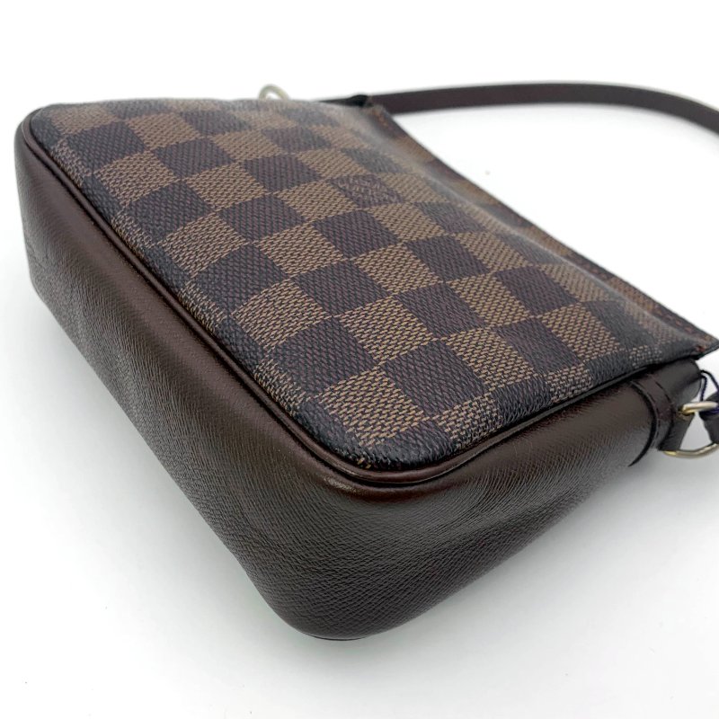 Louis Vuitton 經典棋盤格麻將包，LV，肩背包，單肩包，手提包，隨身包，宴會包，二手真品，正品，現貨，免運-15