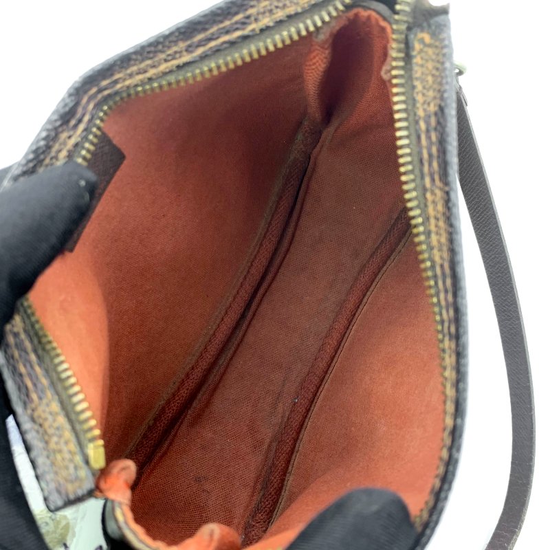 Louis Vuitton 經典棋盤格麻將包，LV，肩背包，單肩包，手提包，隨身包，宴會包，二手真品，正品，現貨，免運-18