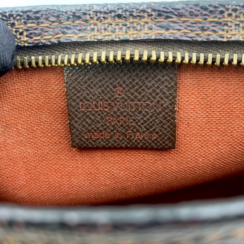 Louis Vuitton 經典棋盤格麻將包，LV，肩背包，單肩包，手提包，隨身包，宴會包，二手真品，正品，現貨，免運-19