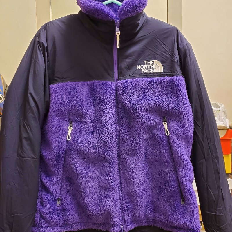The North Face UE 秋冬膠囊 Cyber Grape REVERSIBLE FLEECE JACKET-0