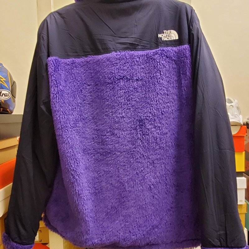 The North Face UE 秋冬膠囊 Cyber Grape REVERSIBLE FLEECE JACKET-2