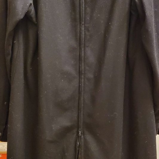 Y-3 YOHJI YAMAMOTO CLASSIC WOOL FLANNEL SHIRT BLACK GK4572 MEN-3