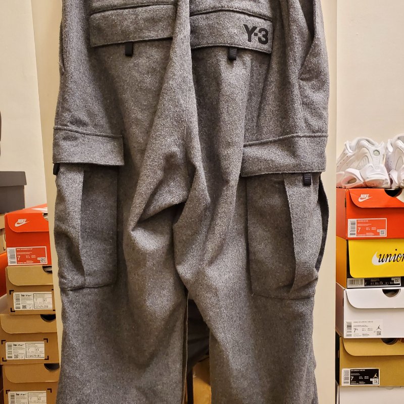 Y-3Classic Wool Flannel Cargo Pants HB3392-1
