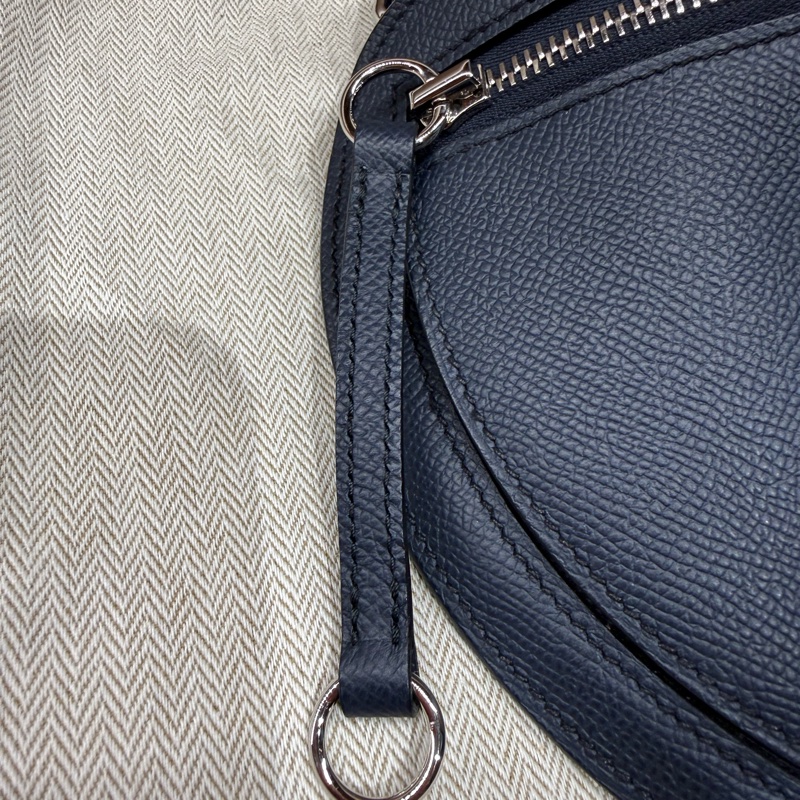 Hermes 97.98新閒置(2023年購入B刻)Petite Course月亮馬鞍包-8