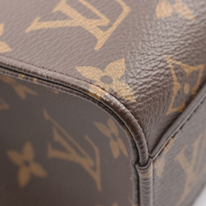 路易威登 Sac Plat BB 手提包,塗層帆布和皮革,Monogram 圖案,女士,棕色,M46265-4