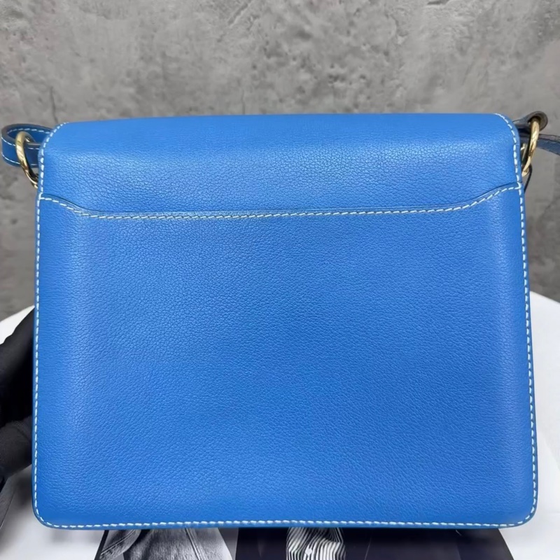 🌈Hermes💙Roulis 23💙藍色金扣🌈98新🌟Evercolor皮🌟豬鼻子🌟愛馬仕🌟-8