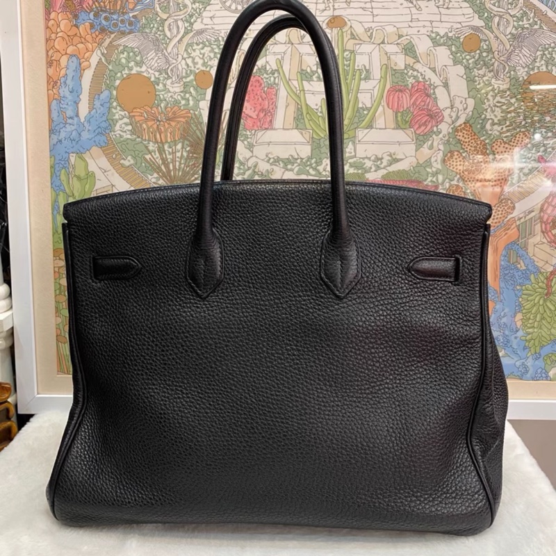 #全網最低鉑金包 #免配貨🔥 愛馬仕黑銀Birkin35 Togo皮🈶鎖具-10