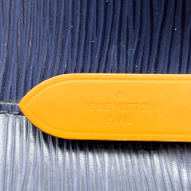 LouisVuitton 路易威登深藍色水波紋抽繩水桶包 尺寸20*20 🈚附件-7