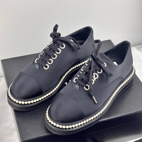 閒置新 香奈兒/CHANEL 37碼 珍珠平底鞋