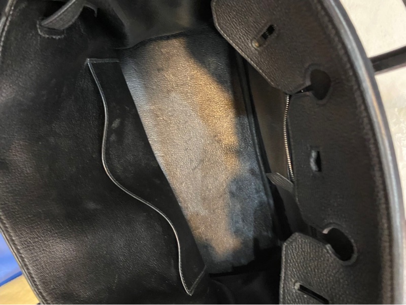 #全網最低鉑金包 #免配貨🔥 愛馬仕黑銀Birkin35 Togo皮🈶鎖具-18