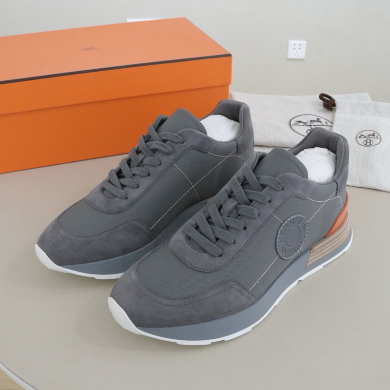 閒置新 Hermès愛馬仕Drive男士運動鞋,40.5碼 配件盒子防塵袋-0