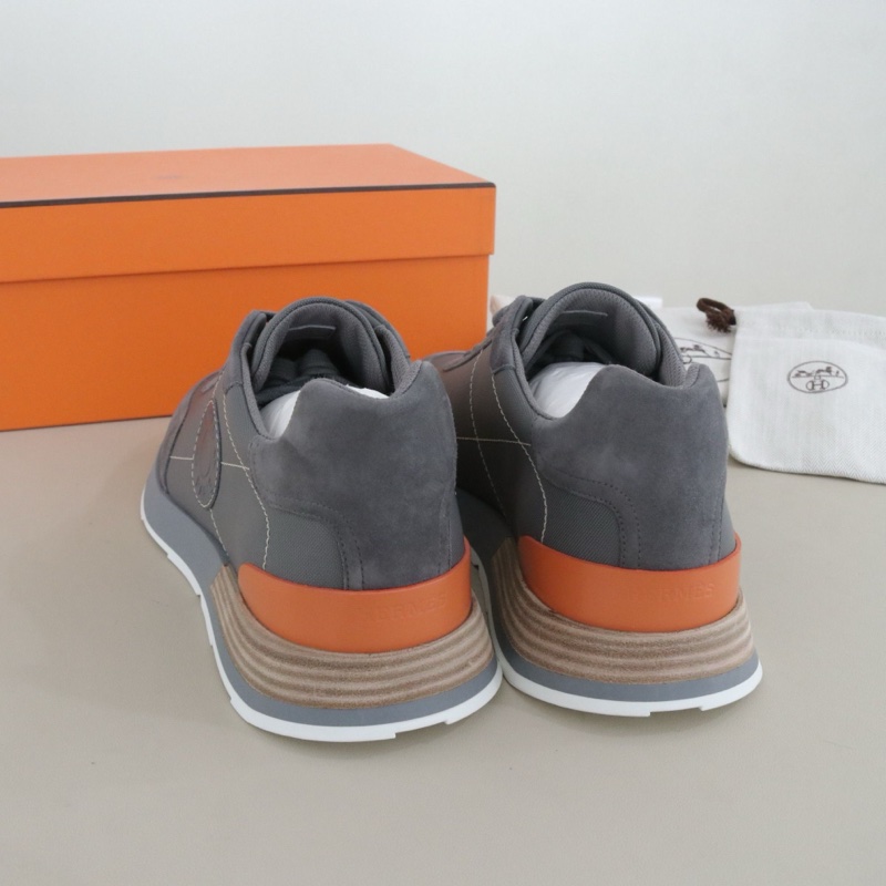 閒置新 Hermès愛馬仕Drive男士運動鞋,40.5碼 配件盒子防塵袋-2