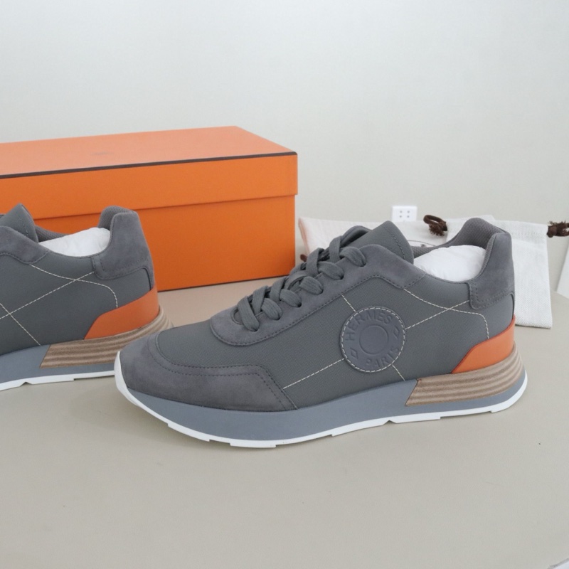 閒置新 Hermès愛馬仕Drive男士運動鞋,40.5碼 配件盒子防塵袋-3