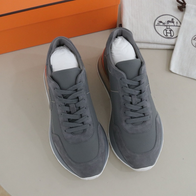 閒置新 Hermès愛馬仕Drive男士運動鞋,40.5碼 配件盒子防塵袋-4