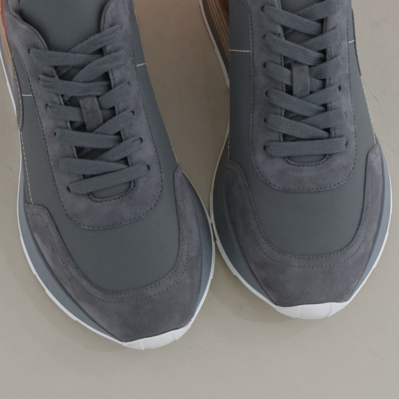 閒置新 Hermès愛馬仕Drive男士運動鞋,40.5碼 配件盒子防塵袋-5