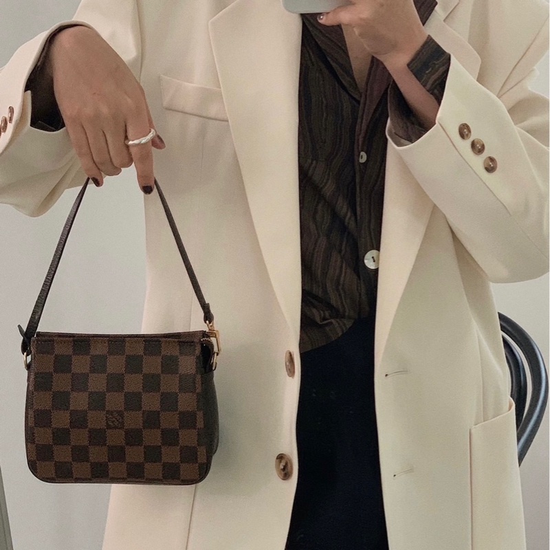 LV 棋盤格小方胖-0