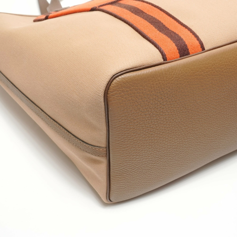 Hermes HERMES B stamp 1998 Pure Sangle 托特包 米色-4