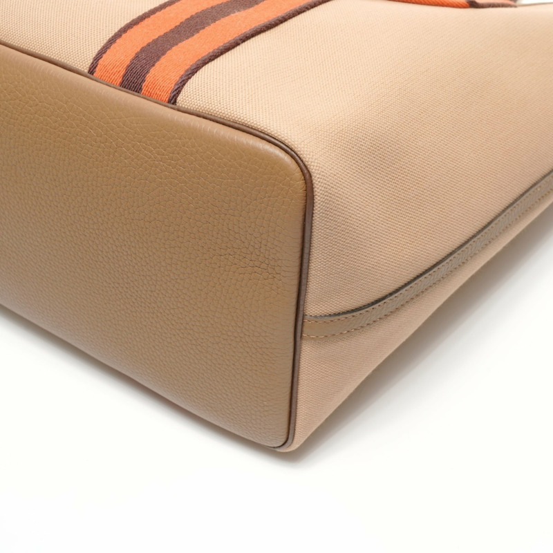 Hermes HERMES B stamp 1998 Pure Sangle 托特包 米色-5