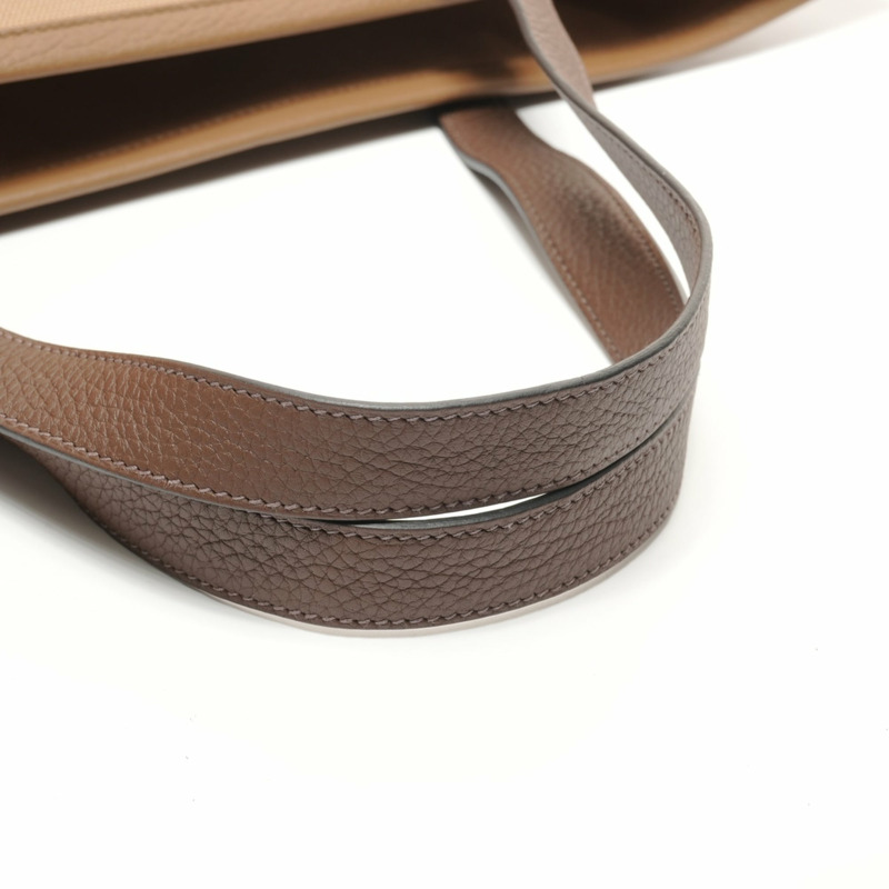 Hermes HERMES B stamp 1998 Pure Sangle 托特包 米色-10