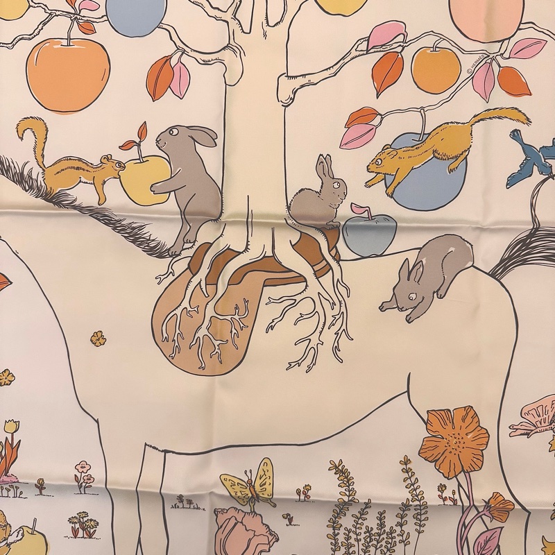 Hermes 馬上結果 26年新版90絲巾-4