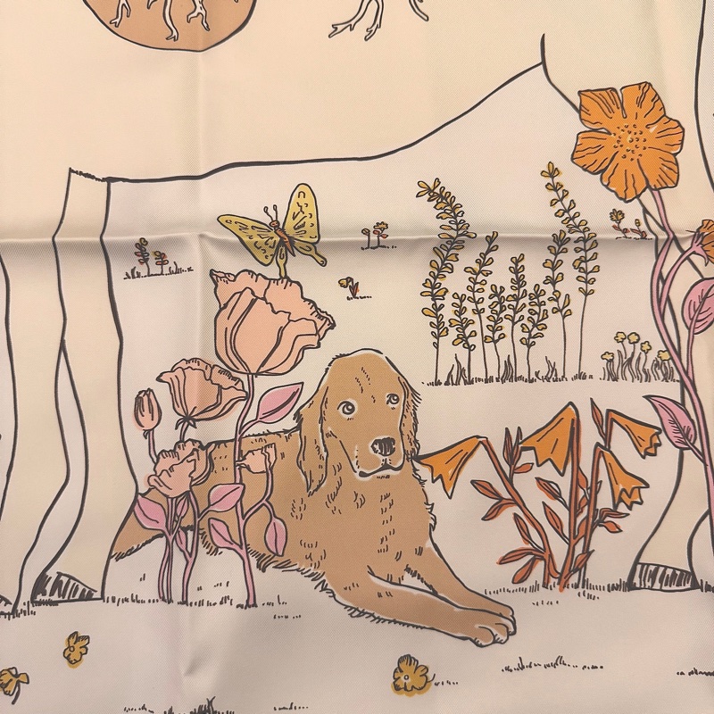 Hermes 馬上結果 26年新版90絲巾-5