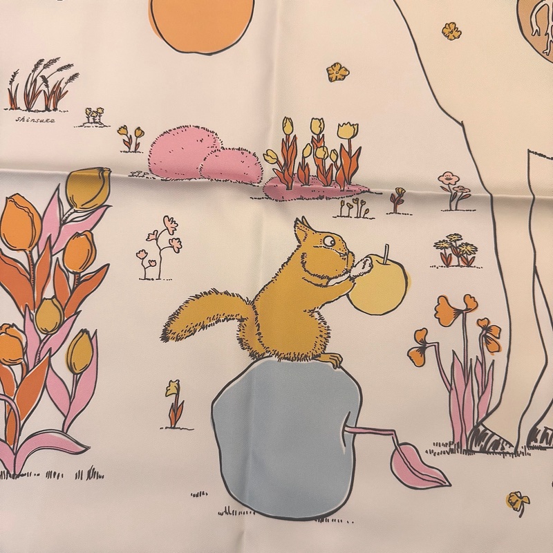 Hermes 馬上結果 26年新版90絲巾-6