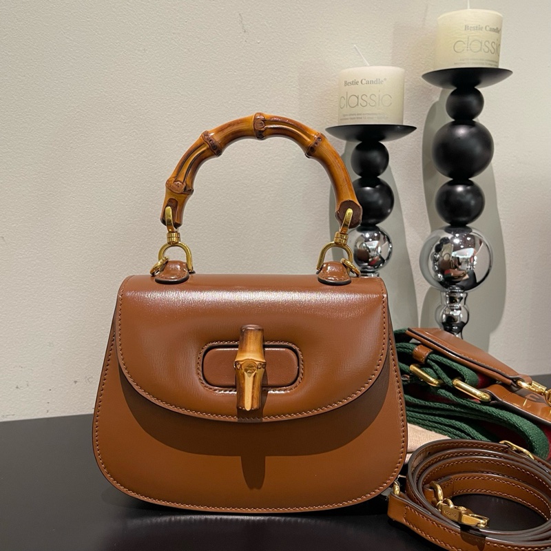 Gucci 古馳1947竹節手提包mini-1