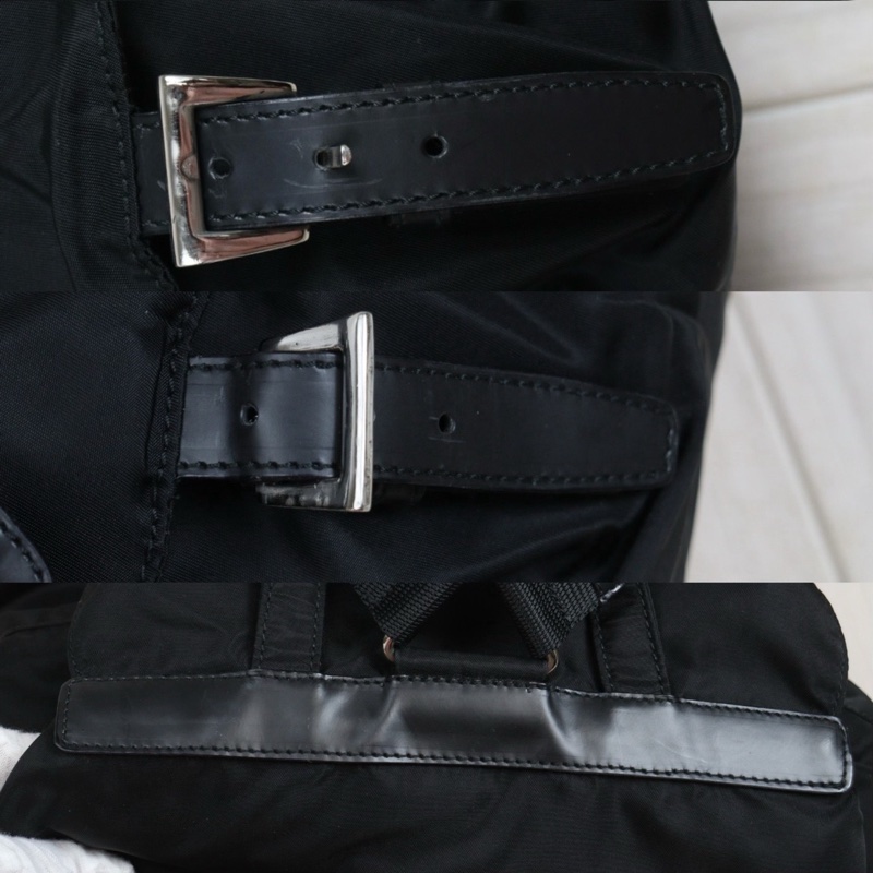 Prada 降落傘尼龍後背包中號(附保卡)-11