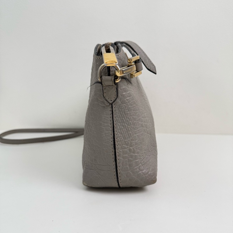 Burberry/博柏利 牛皮 斜挎包 金扣-3