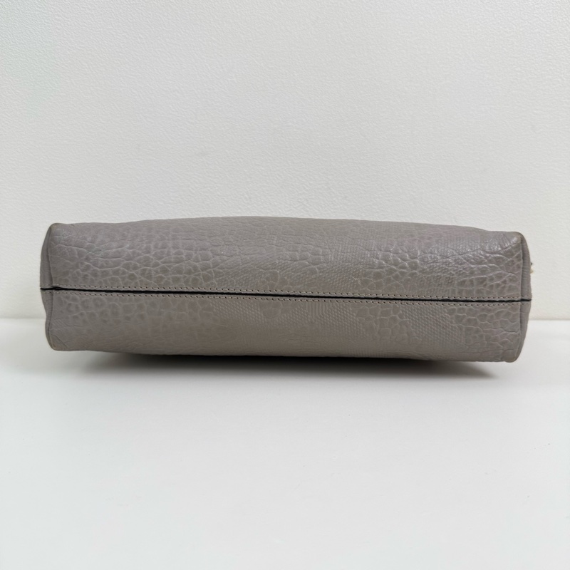 Burberry/博柏利 牛皮 斜挎包 金扣-5