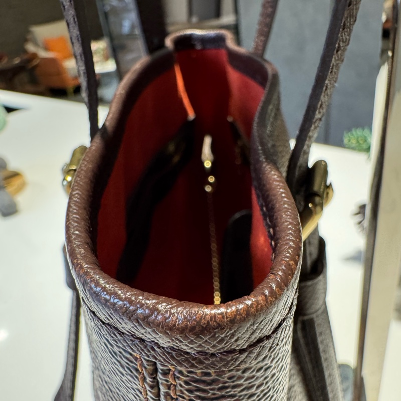 LV棋盤格子母包-4