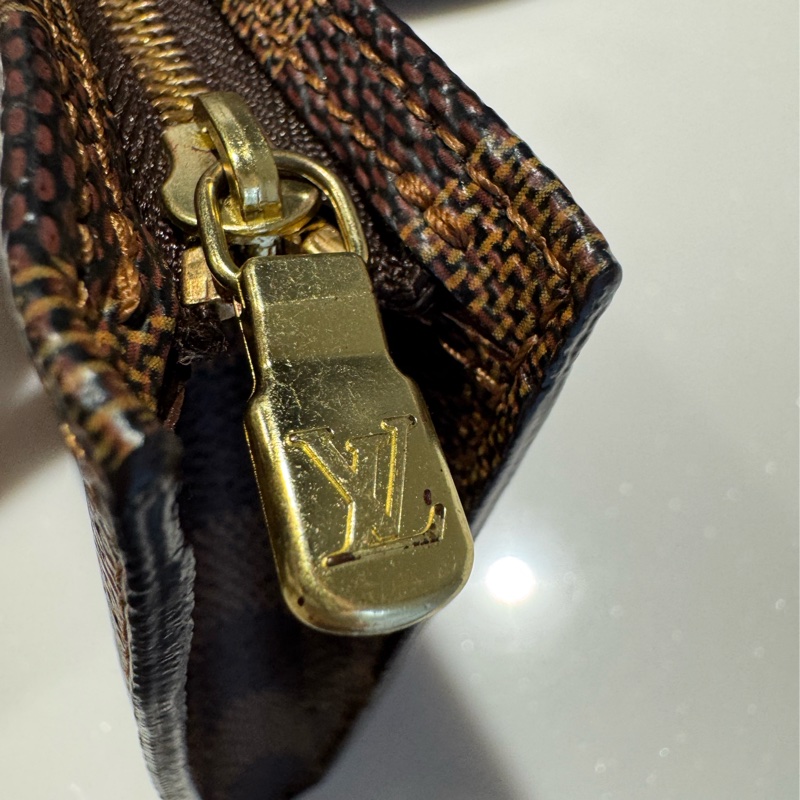 LV棋盤格子母包-20