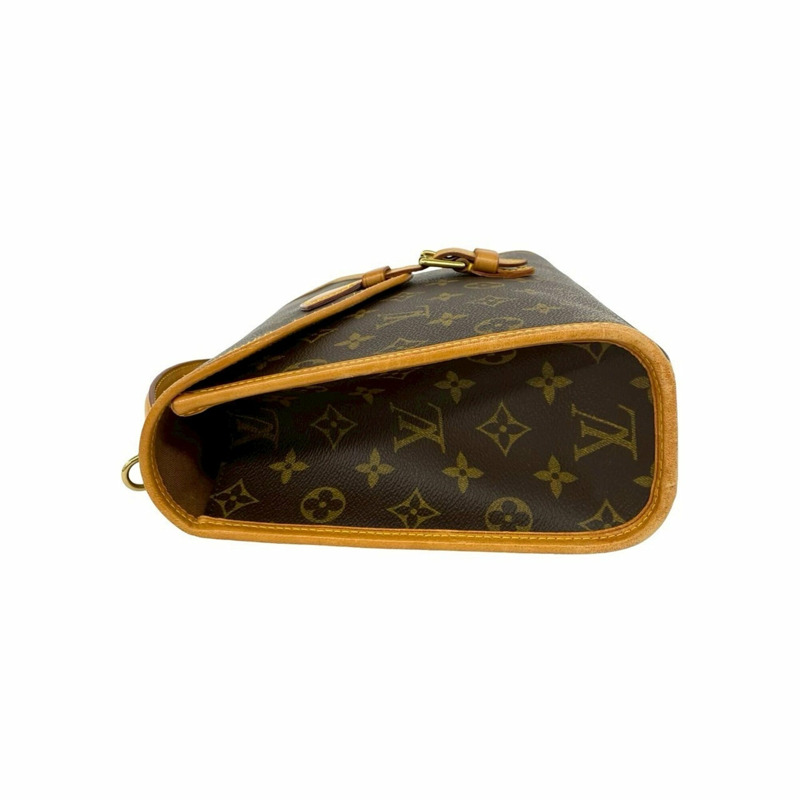 路易威登 Vintage Bel Air Monogram 皮革兩用手提包/單肩包,棕色,27132-4