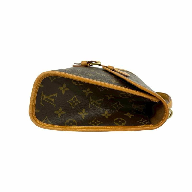 路易威登 Vintage Bel Air Monogram 皮革兩用手提包/單肩包,棕色,27132-5