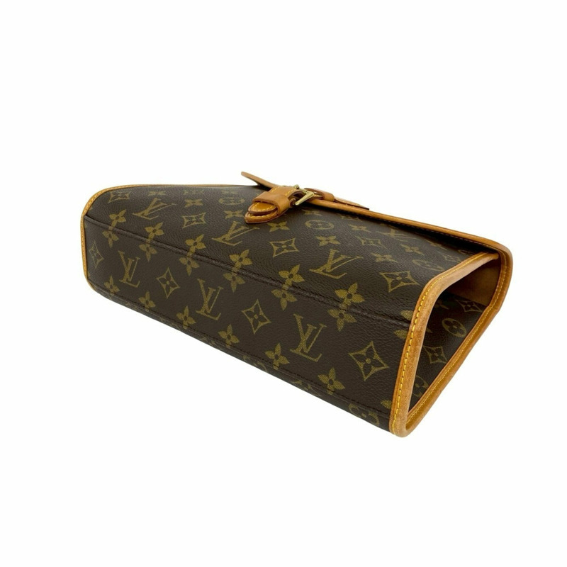 路易威登 Vintage Bel Air Monogram 皮革兩用手提包/單肩包,棕色,27132-7