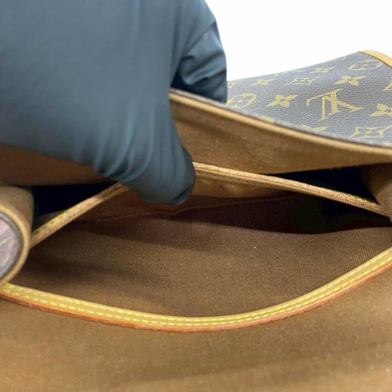 路易威登 Vintage Bel Air Monogram 皮革兩用手提包/單肩包,棕色,27132-9