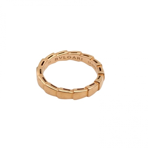 BVLGARI SERPENTIVIPER戒指18K玫瑰金55