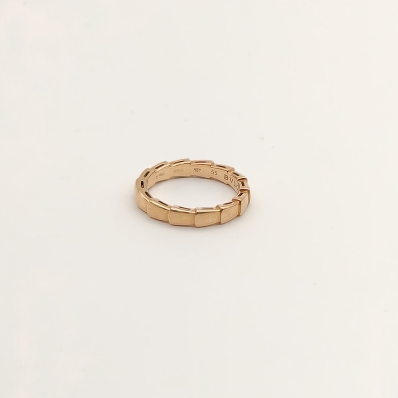 BVLGARI SERPENTIVIPER戒指18K玫瑰金55-2
