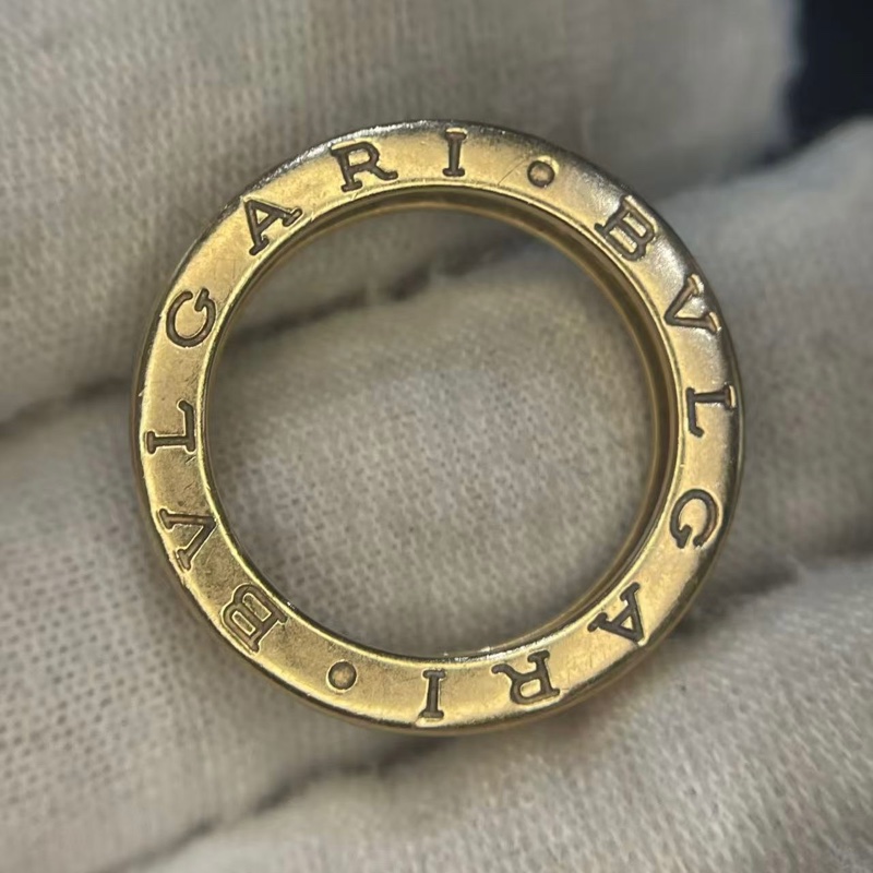 BVLGARI B.ZERO1彈簧戒指單圈18K玫瑰金53-4