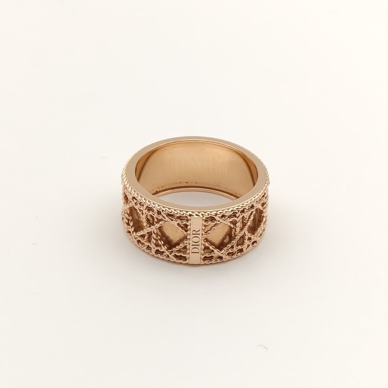 DIOR 18K玫瑰金Mydior戒指53-1
