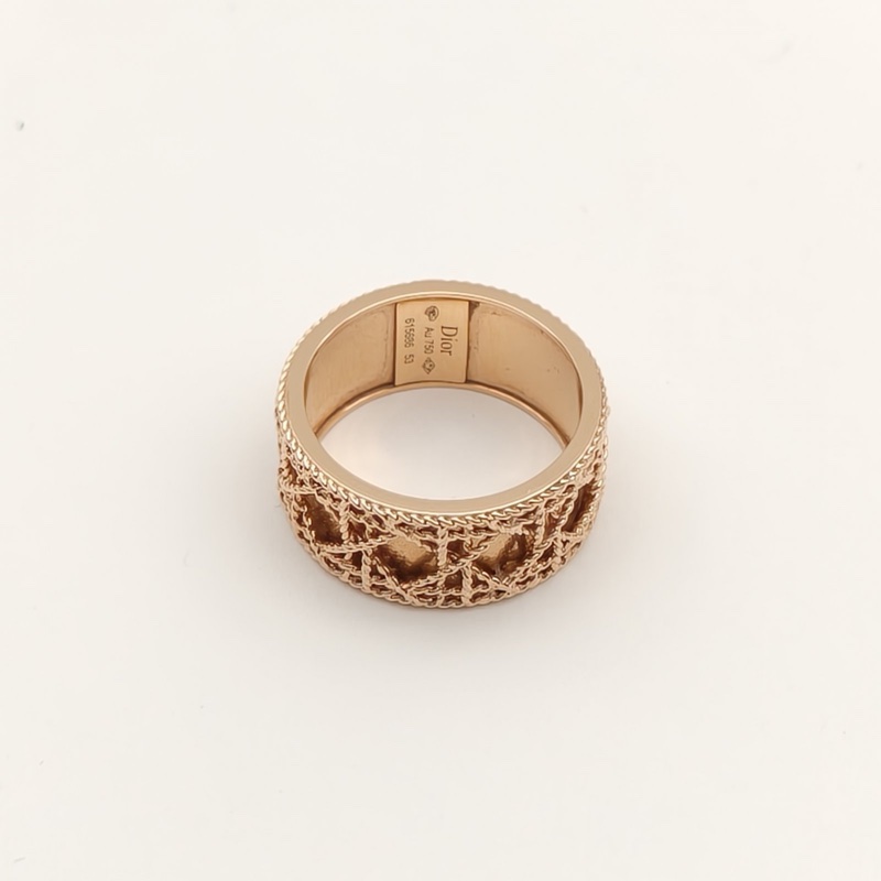 DIOR 18K玫瑰金Mydior戒指53-2