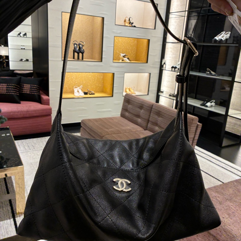 誰在找🧐香奈兒Chanel 中號 流浪包 黑色hono 🉑肩背🉑手提 包身輕👍-4