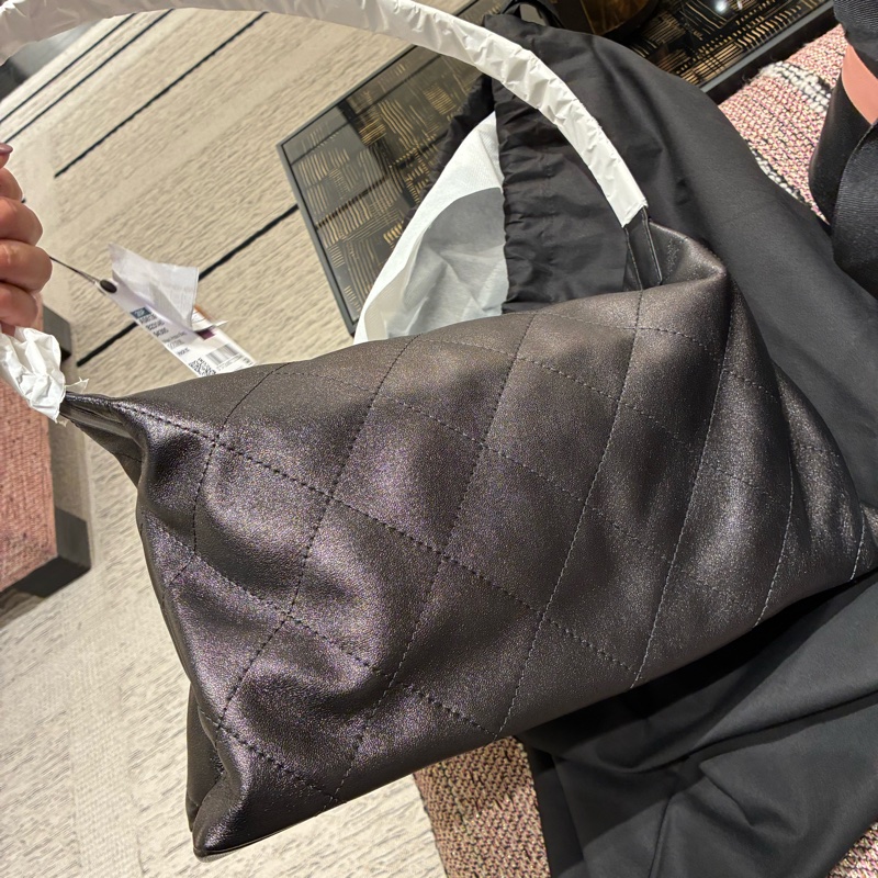 誰在找🧐香奈兒Chanel 中號 流浪包 黑色hono 🉑肩背🉑手提 包身輕👍-10