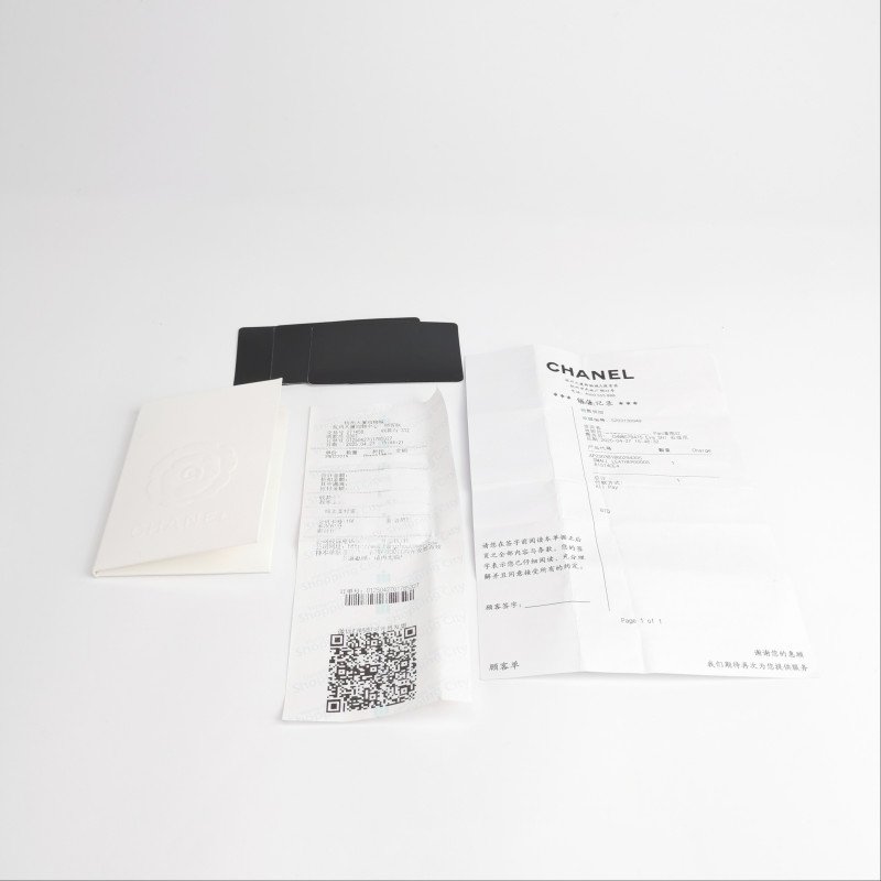 ChanelVanity Case羊皮純色菱格絎縫金球雙C標 識斜背包單肩包-8