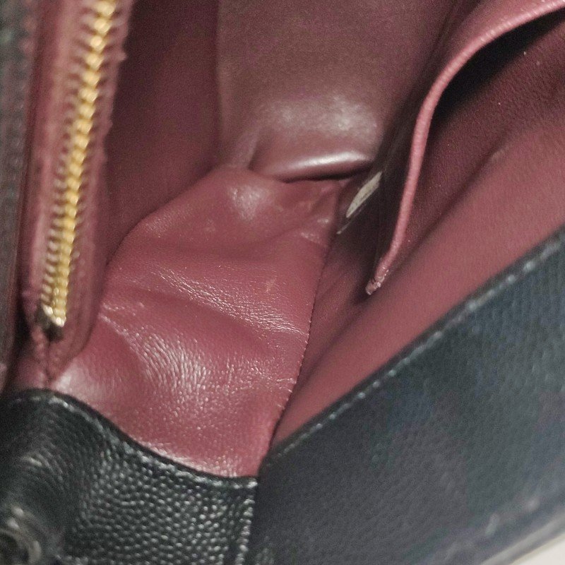 Chanel Coco Handle大號牛皮菱格絎縫優雅手柄 斜背包單肩包-10